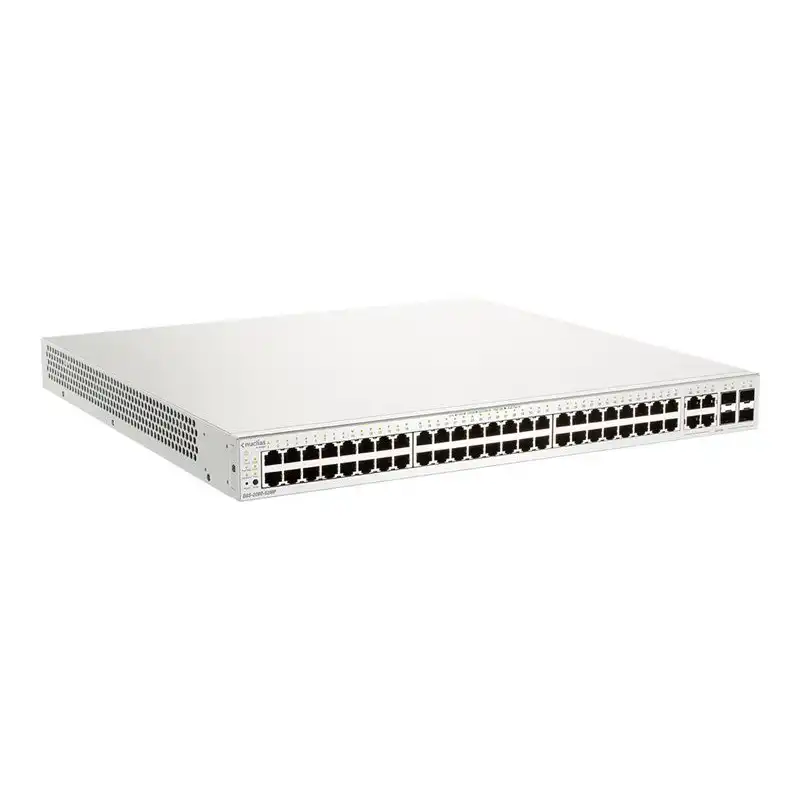 D-Link Nuclias Cloud-Managed DBS-2000-52MP - Commutateur - intelligent - 48 x 10 - 100 - 1000 (PoE+... (DBS-2000-52MP/E)_1